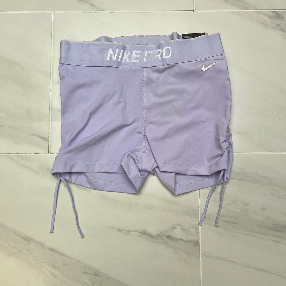 Nike Women's Pro Training 'Lavender' Shorts 3" BV3292-539 Multi-Size